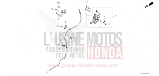 PARKING BRAKE LEVER GL1800DAR de 2024